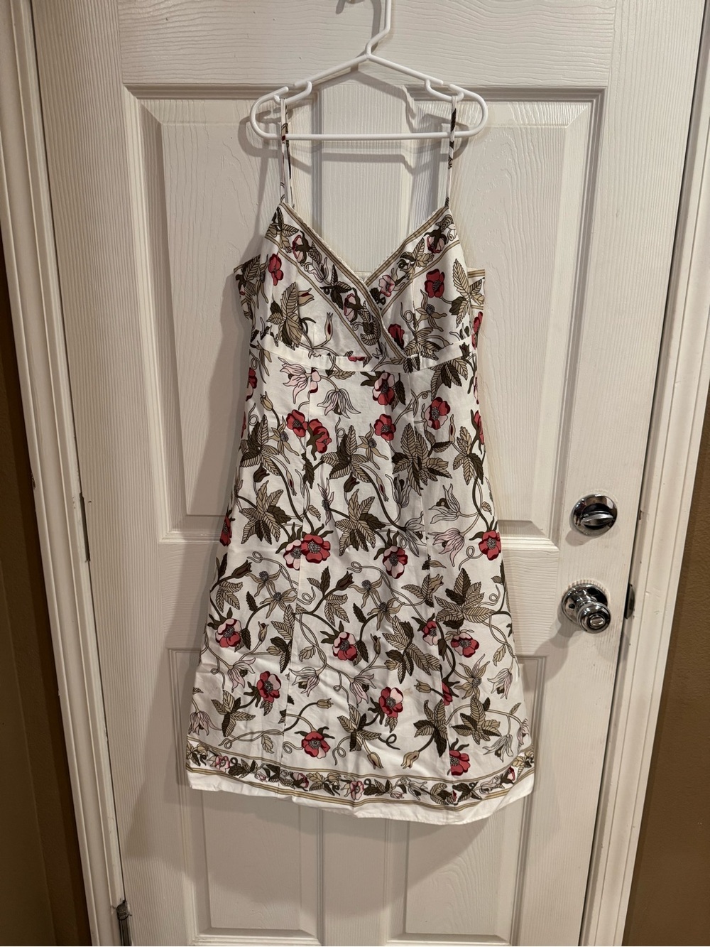 Small Ann Taylor summer dress spaghetti straps